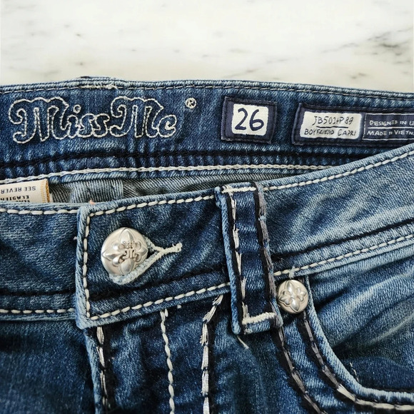 Miss me boyfriend capri jeans - Picture 4 of 7